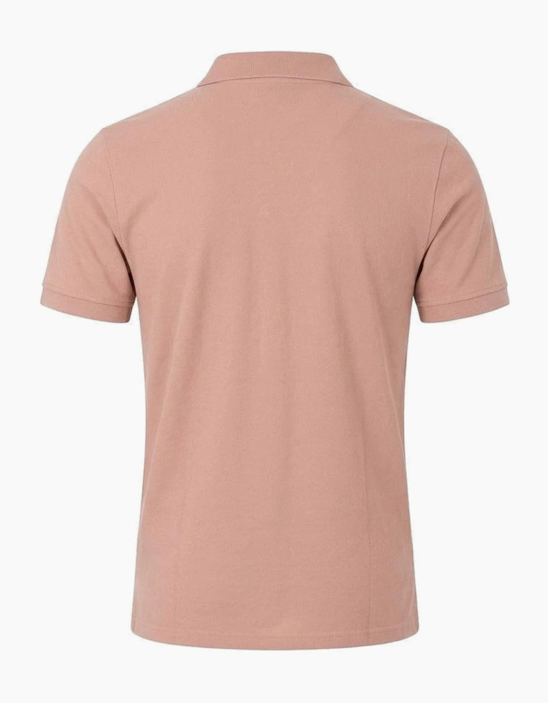Lyle & Scott Plain Polo Shirt Pink Grapefruit