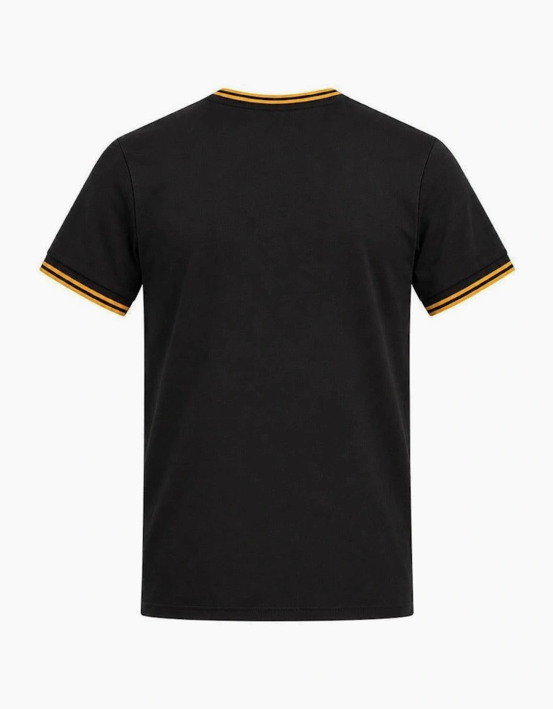 Fred Perry Twin Tipped T-Shirt Anchor Grey/Golden