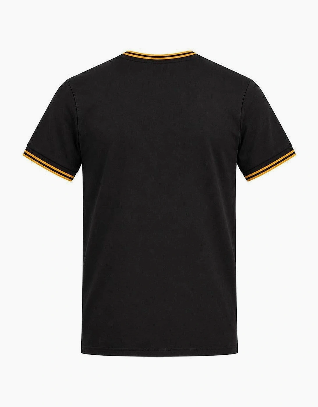 Fred Perry Twin Tipped T-Shirt Anchor Grey/Golden