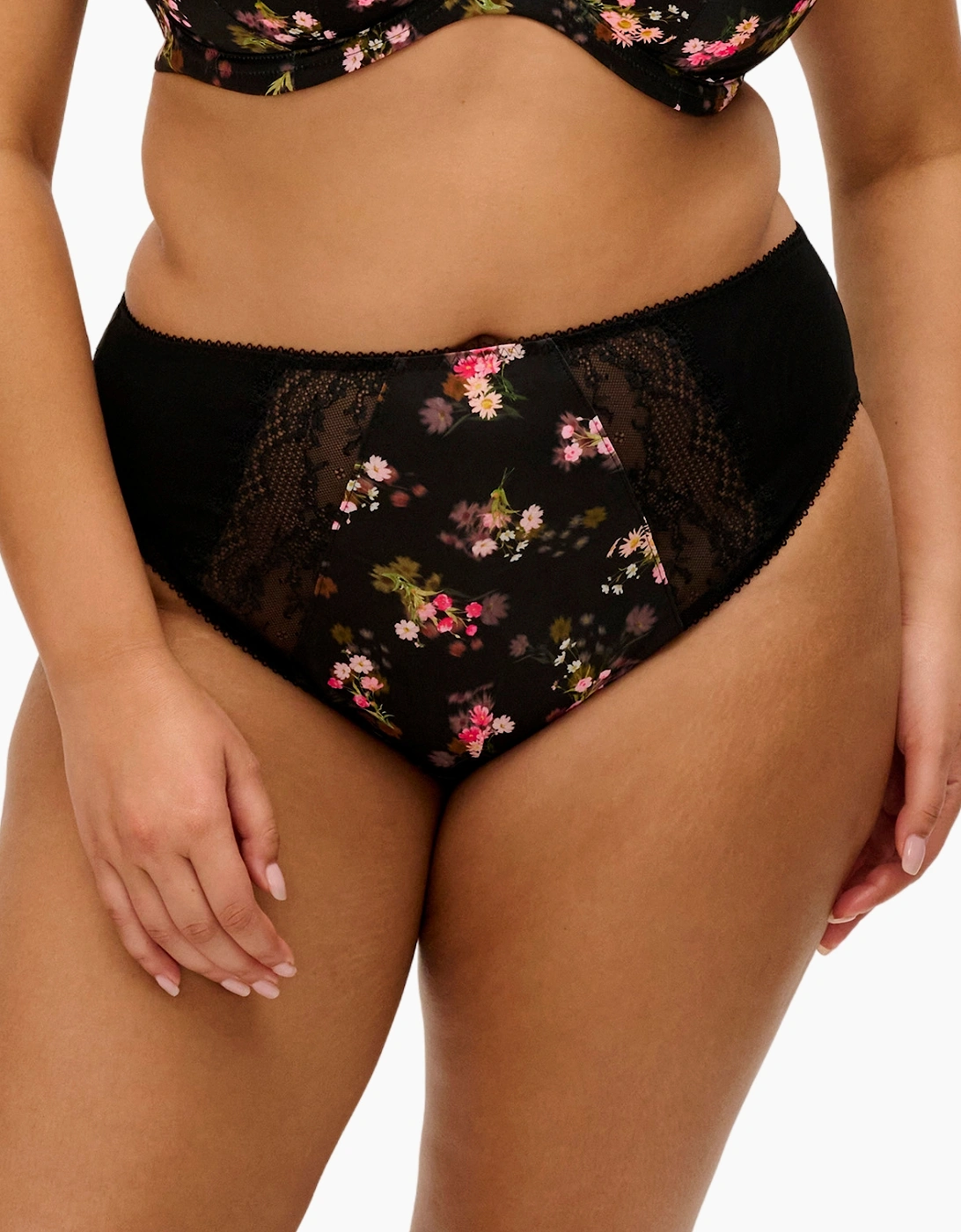4498 Elomi Lucie High Leg Brief