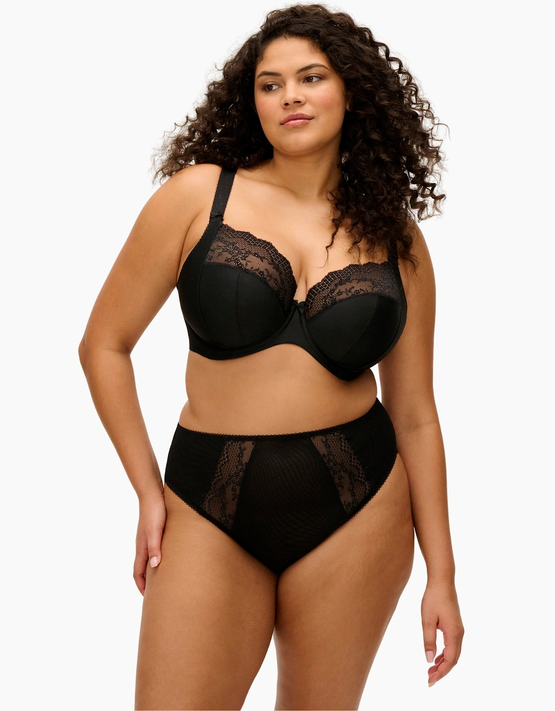 4498 Elomi Lucie High Leg Brief