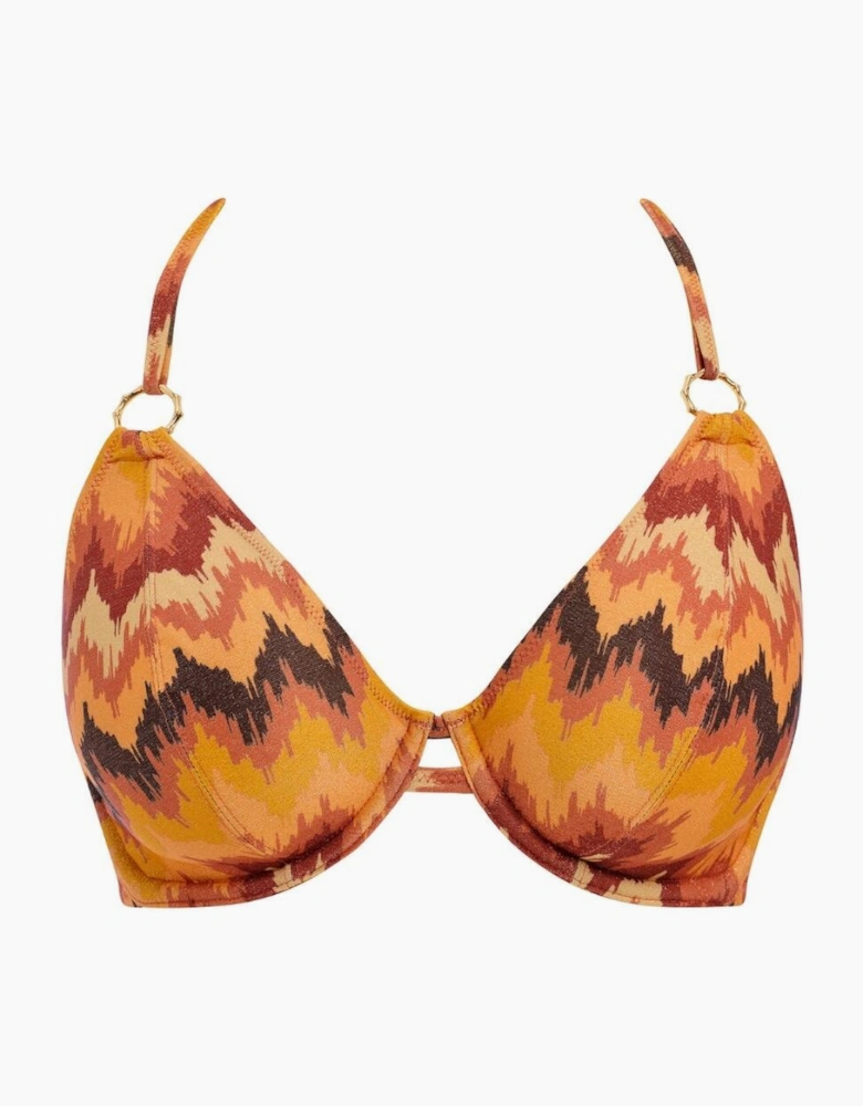 206104 Freya Arizona Wave Halter Bikini Top