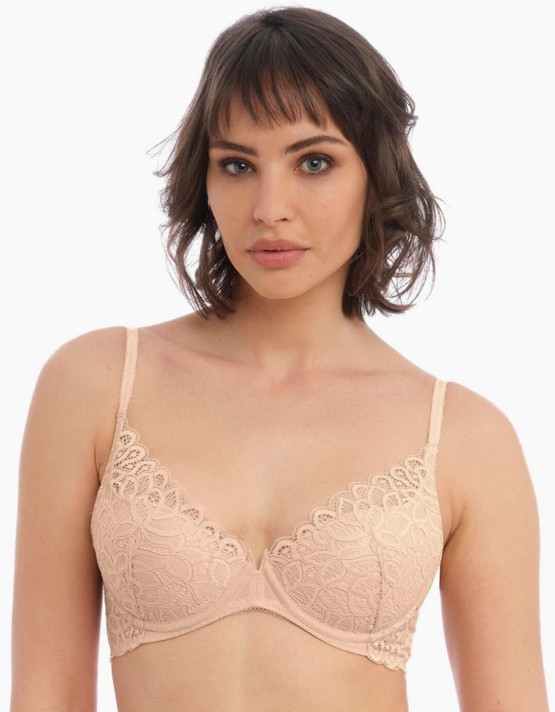 148003 Wacoal Raffine Padded Plunge Bra