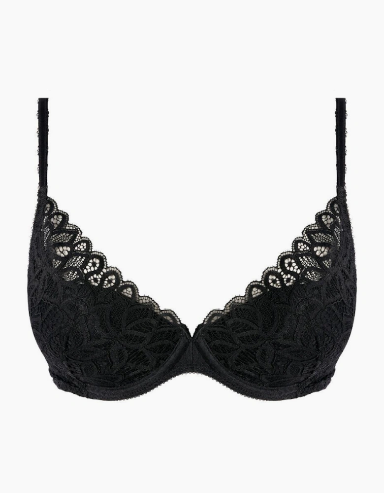 148003 Wacoal Raffine Padded Plunge Bra