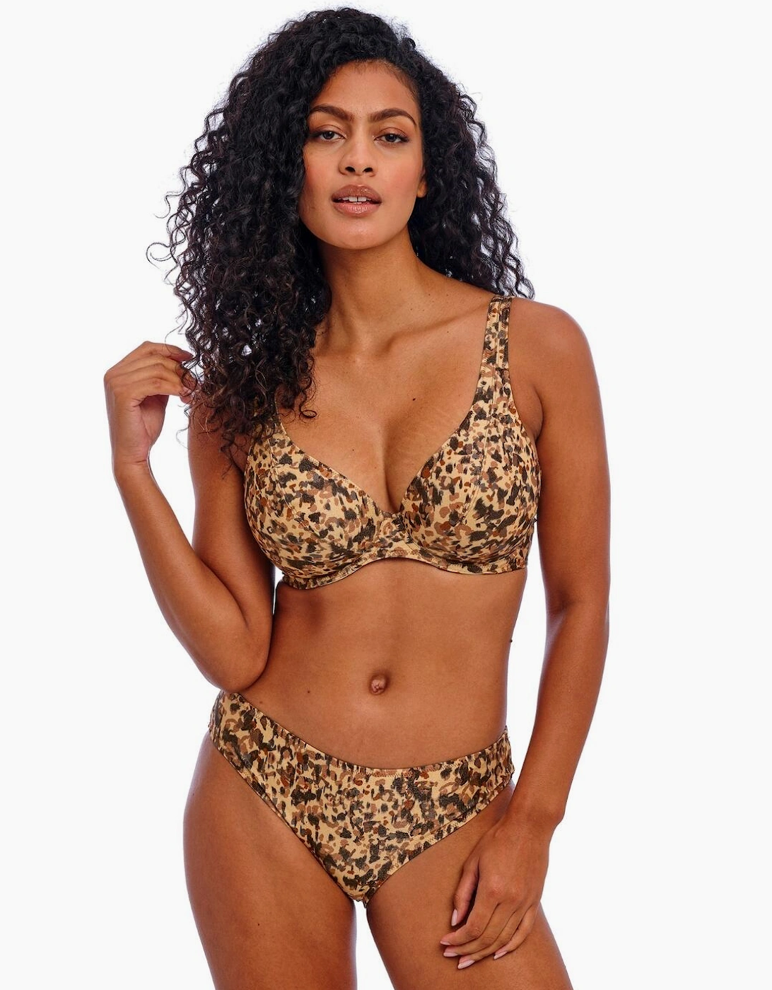 206113 Freya Arizona Wave High Apex Bikini Top