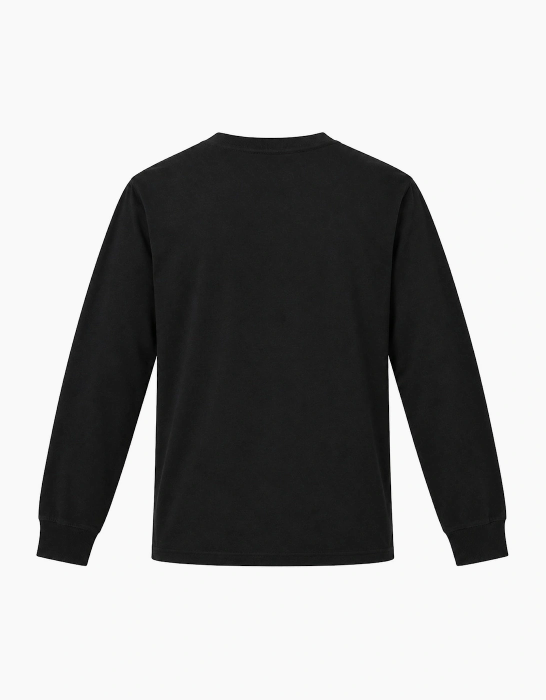 Snow Peak Soft Cotton Logo Long Sleeve T-Shirt Black