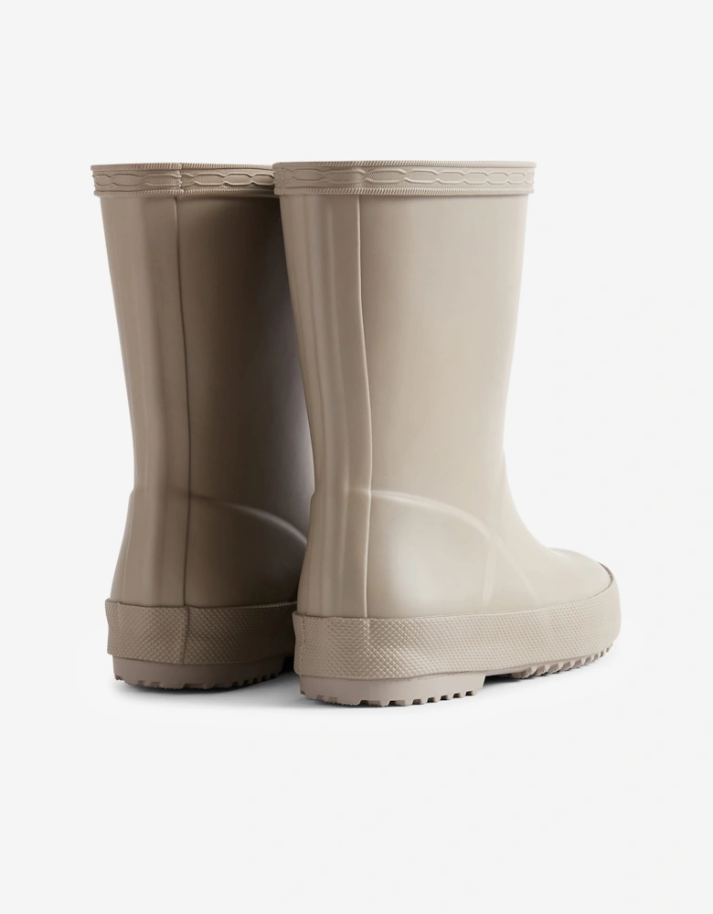 Hunter Kids First Wellington Boots in Beige