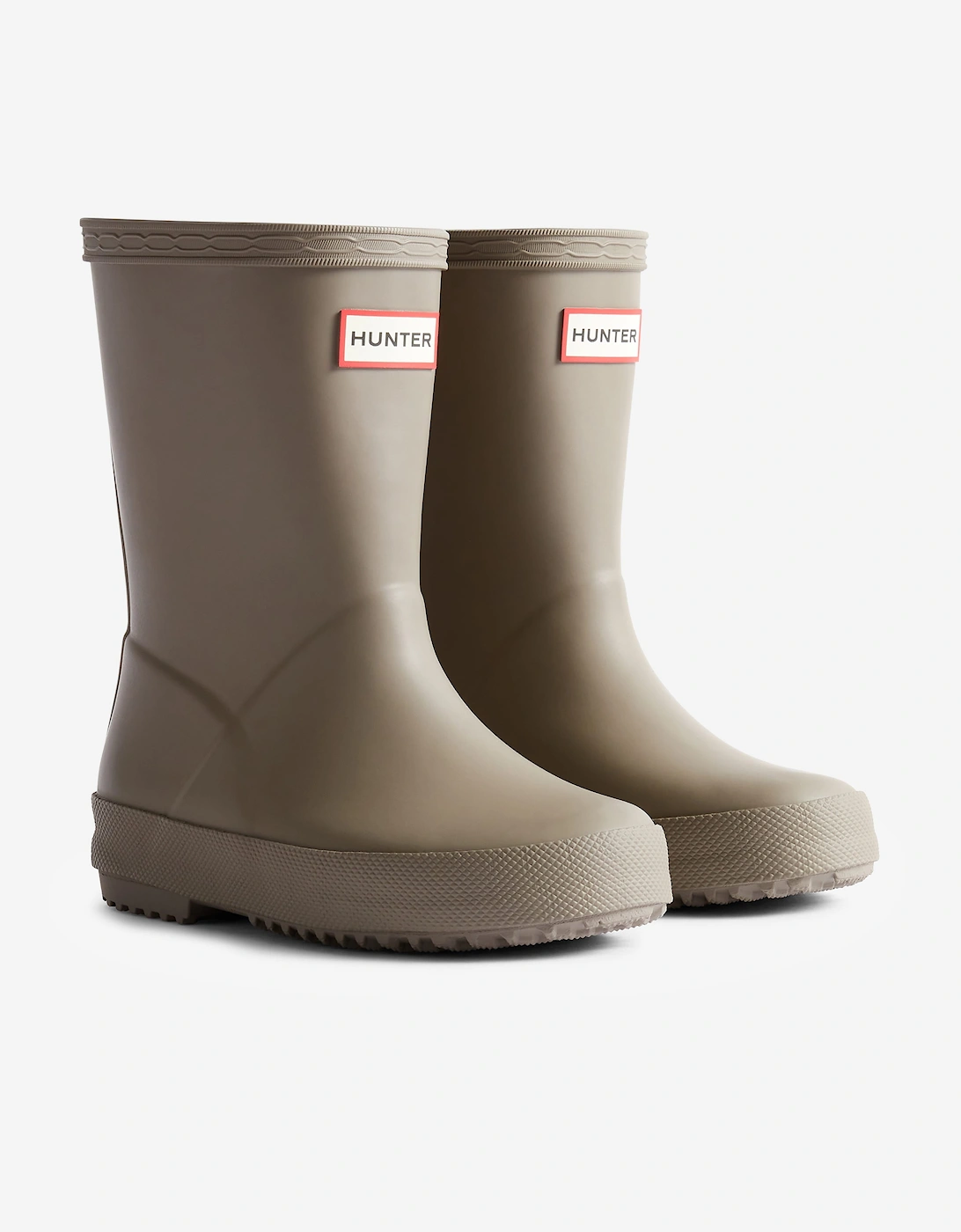 Hunter Kids First Wellington Boots in Beige