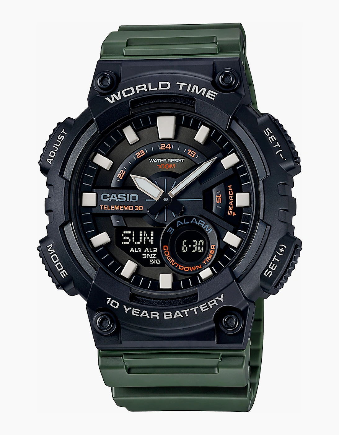 Casio AEQ-110W-3A WATCH