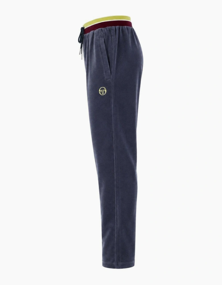 Sergio Tacchini Sartori Velour Track Pant Joggers Turbulence