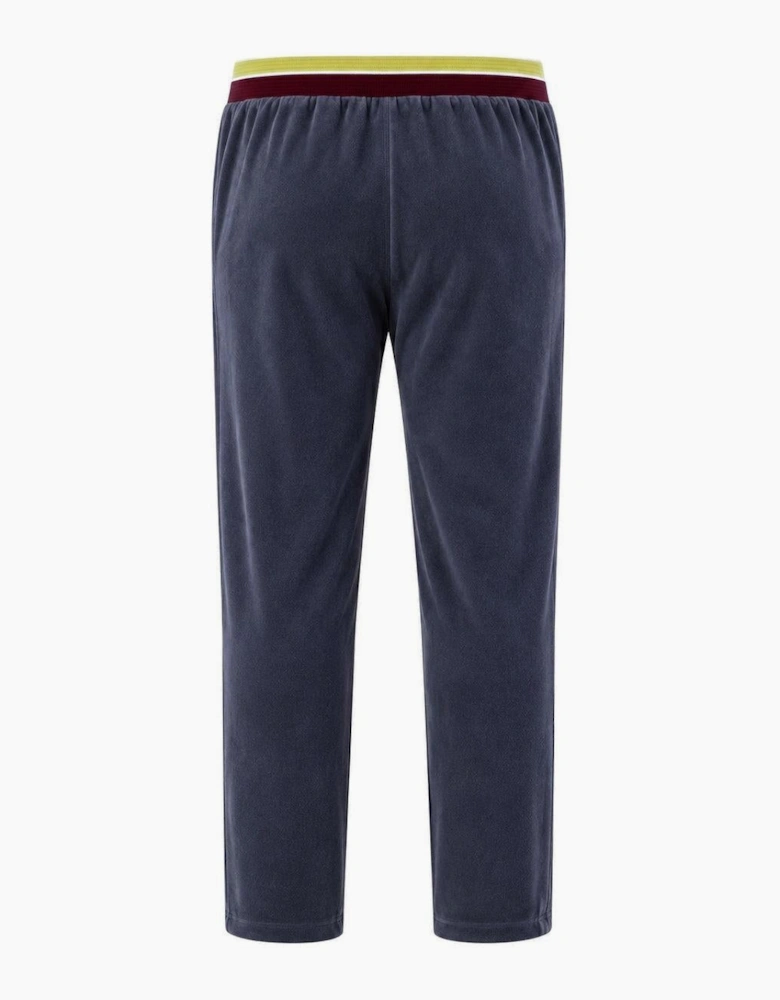 Sergio Tacchini Sartori Velour Track Pant Joggers Turbulence
