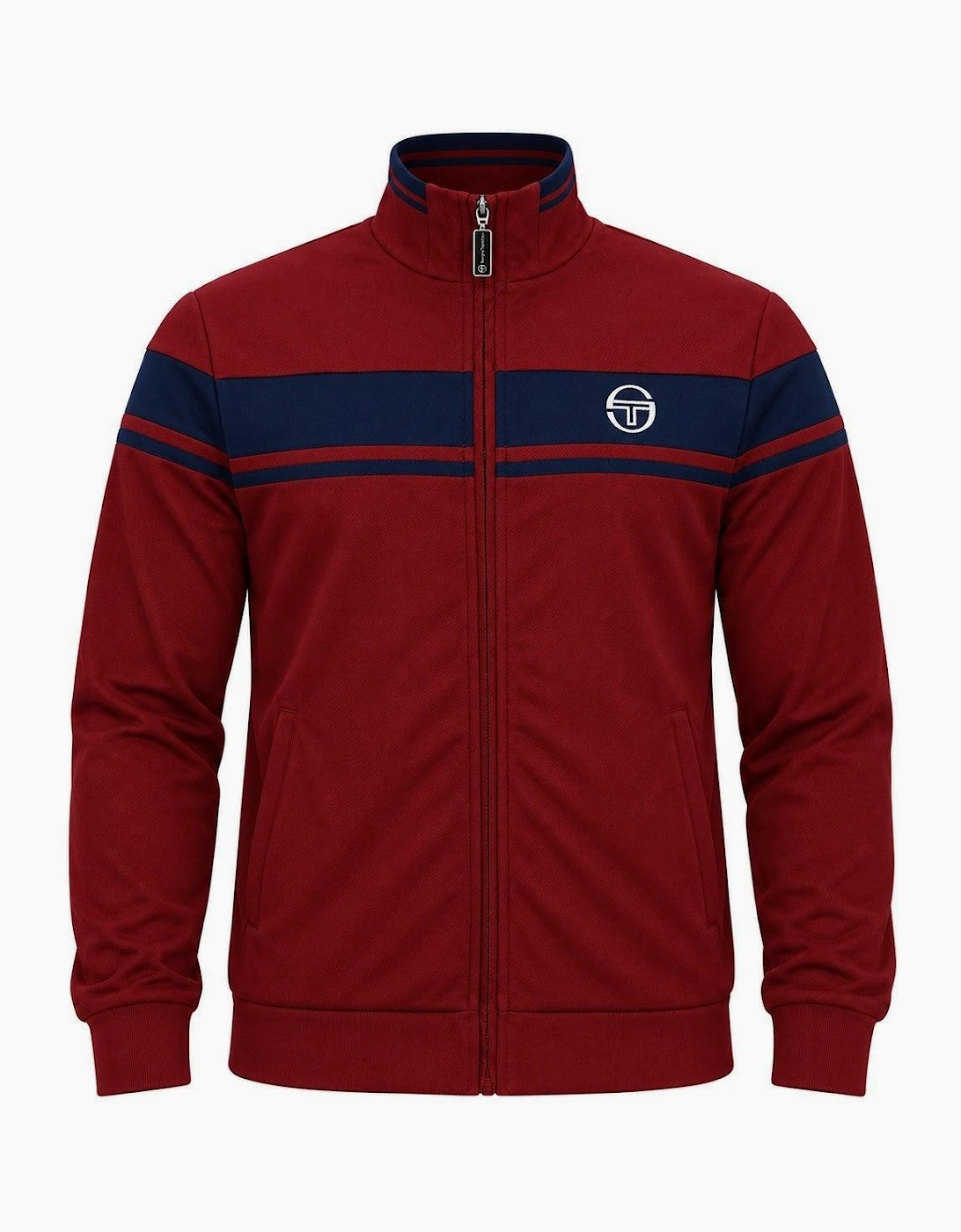 Sergio Tacchini Damarindo Track Top Jacket Merlot/Maritime Blue