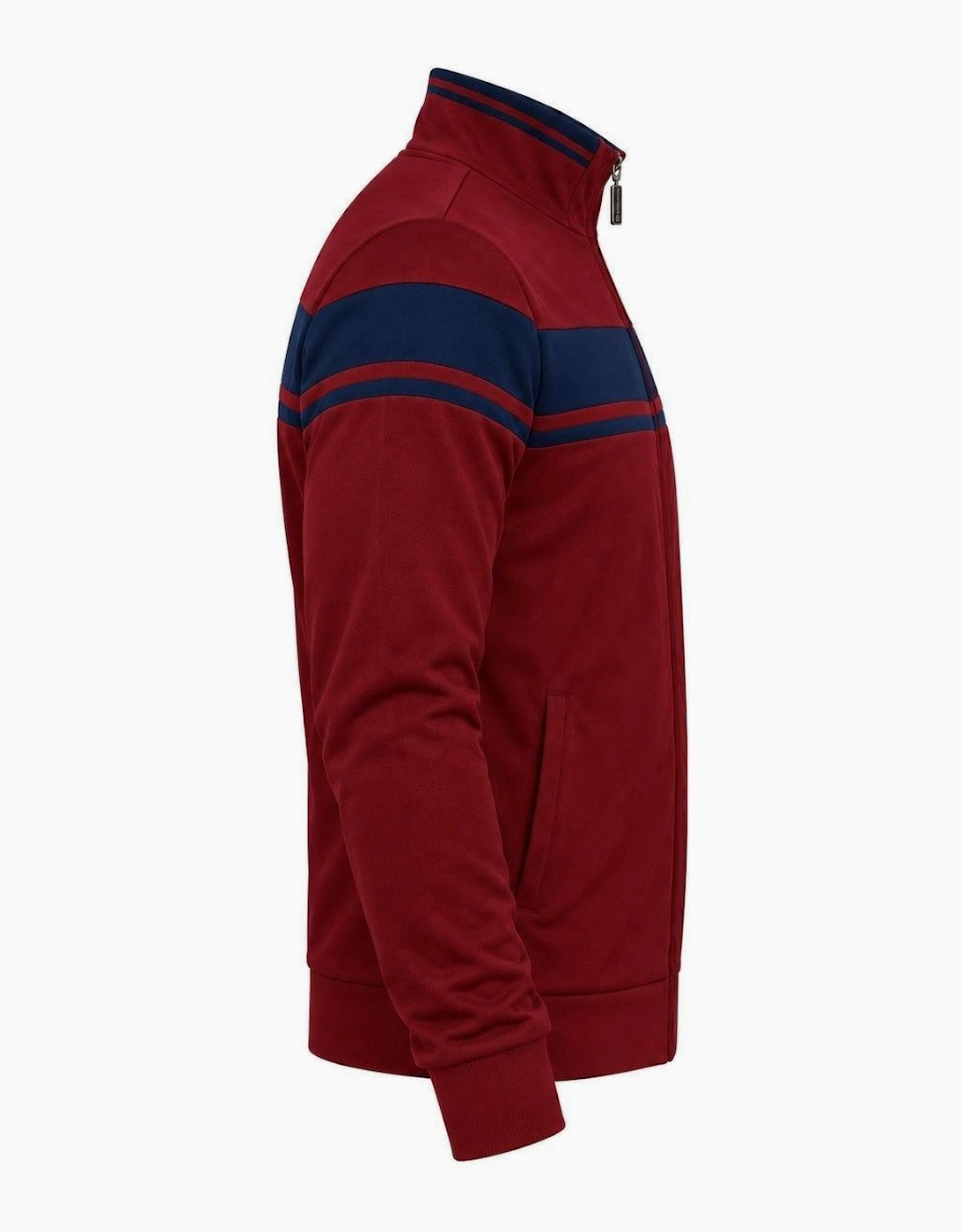 Sergio Tacchini Damarindo Track Top Jacket Merlot/Maritime Blue