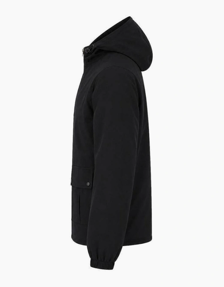 Sergio Tacchini Mancini Hooded Jacket Black