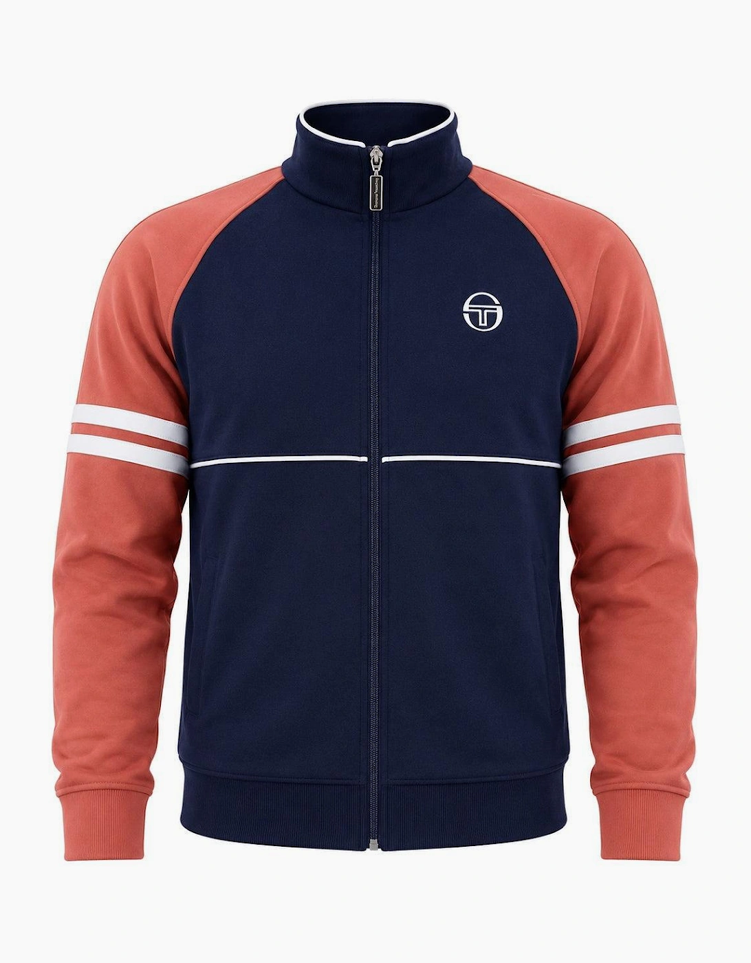 Sergio Tacchini Orion Track Top Jacket Maritime Blue/Light Mahogany/White