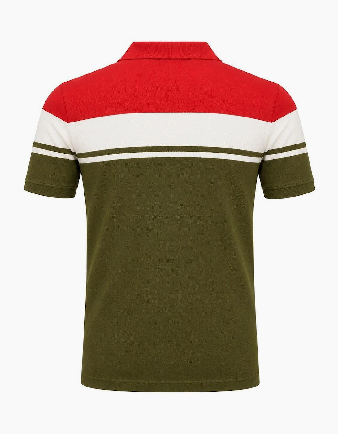 Sergio Tacchini Young Line Polo Shirt Adrenaline Rush/Gardenia/Dark Olive