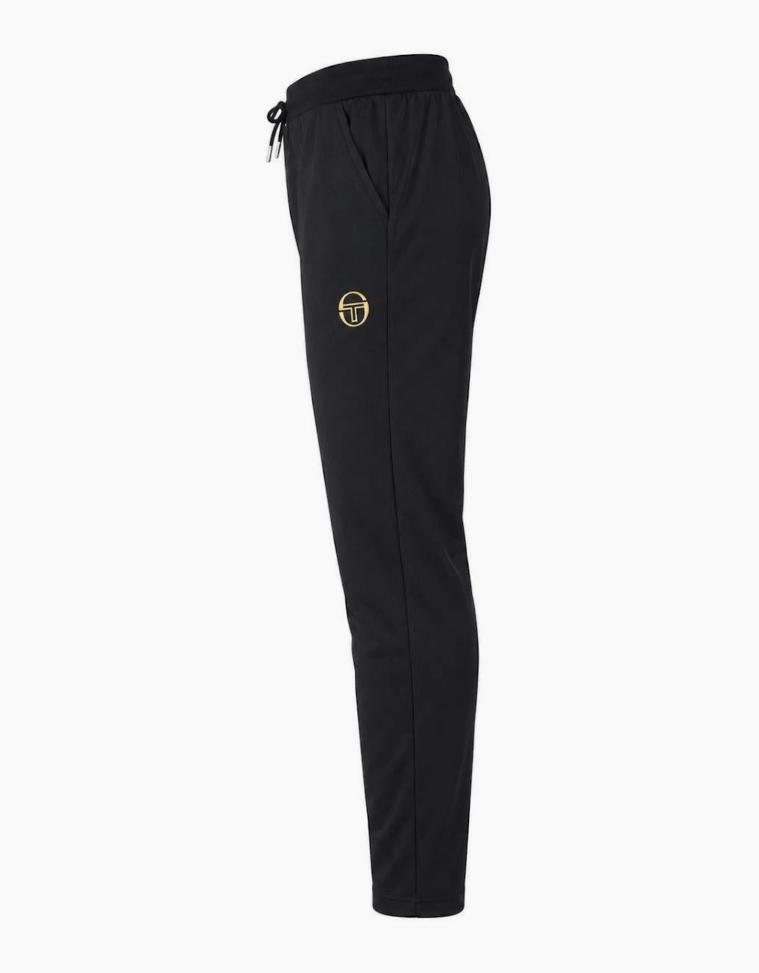 Sergio Tacchini Varena Track Pant Joggers Black/Gold Lurex