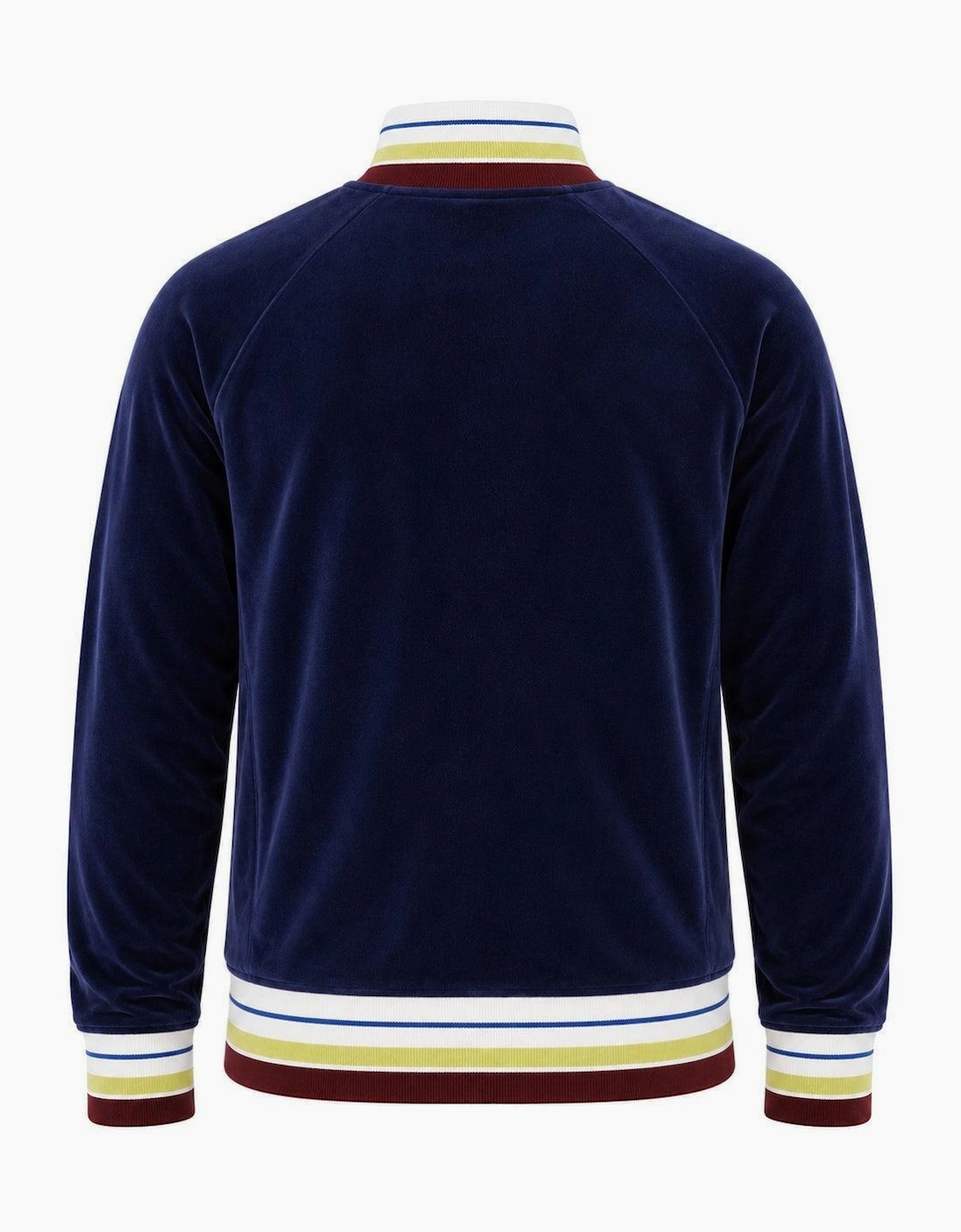 Sergio Tacchini Sartori Velour Track Top Jacket Maritime Blue