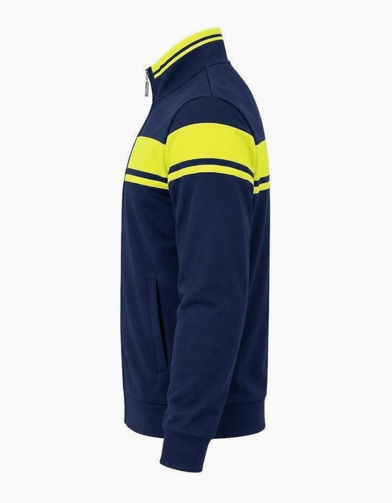 Sergio Tacchini Damarindo Track Top Jacket Maritime Blue/Celery Green