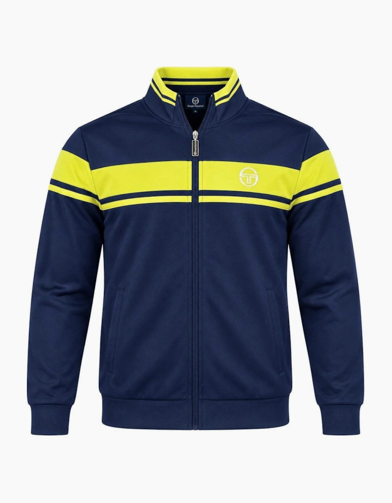 Sergio Tacchini Damarindo Track Top Jacket Maritime Blue/Celery Green
