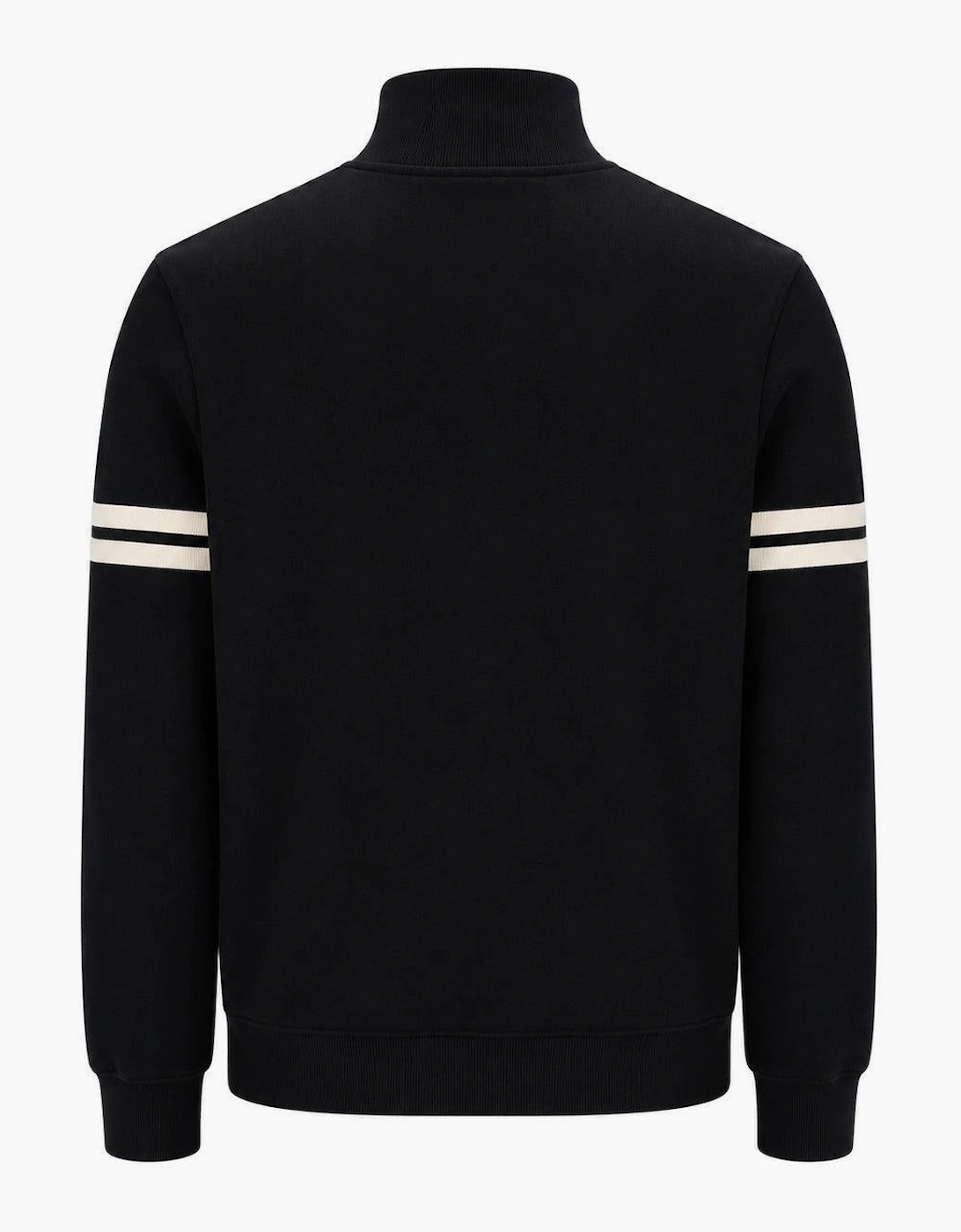 Sergio Tacchini Orion 1/4 Zip Sweatshirt Black/Peyote
