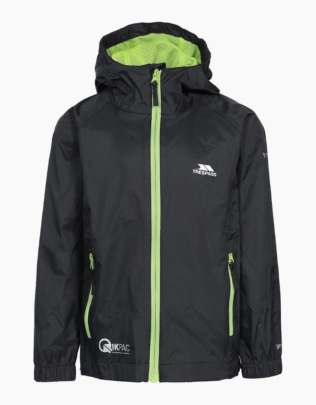Trespass Kids Qikpac Waterproof Packaway Jacket