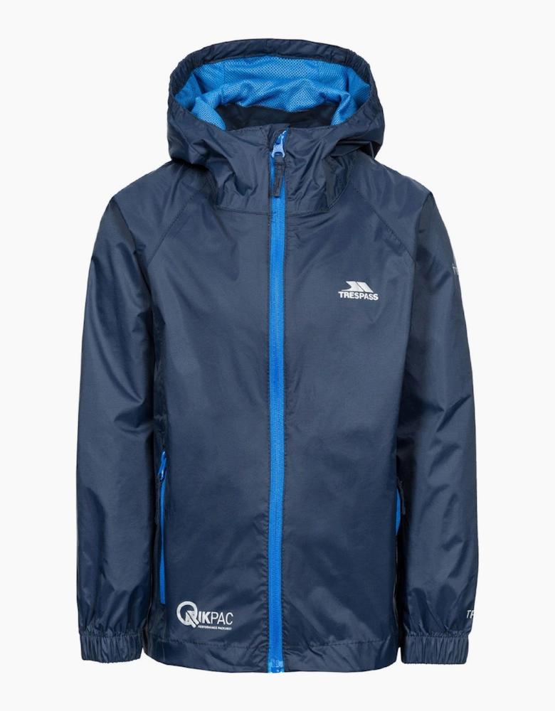 Trespass Kids Qikpac Waterproof Packaway Jacket