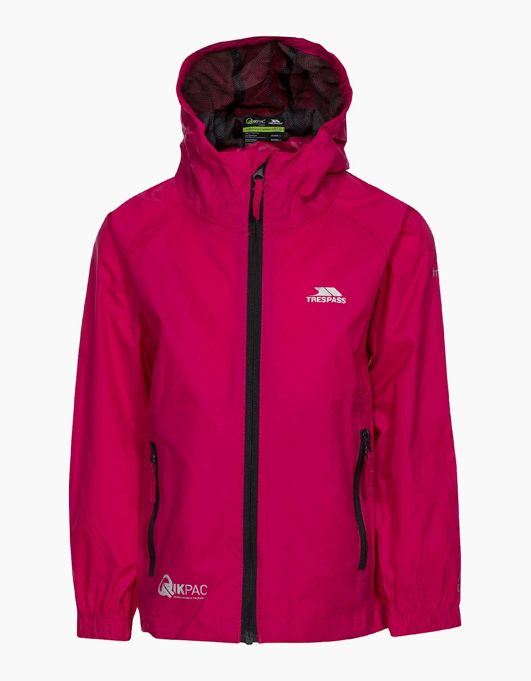 Trespass Kids Qikpac Waterproof Packaway Jacket