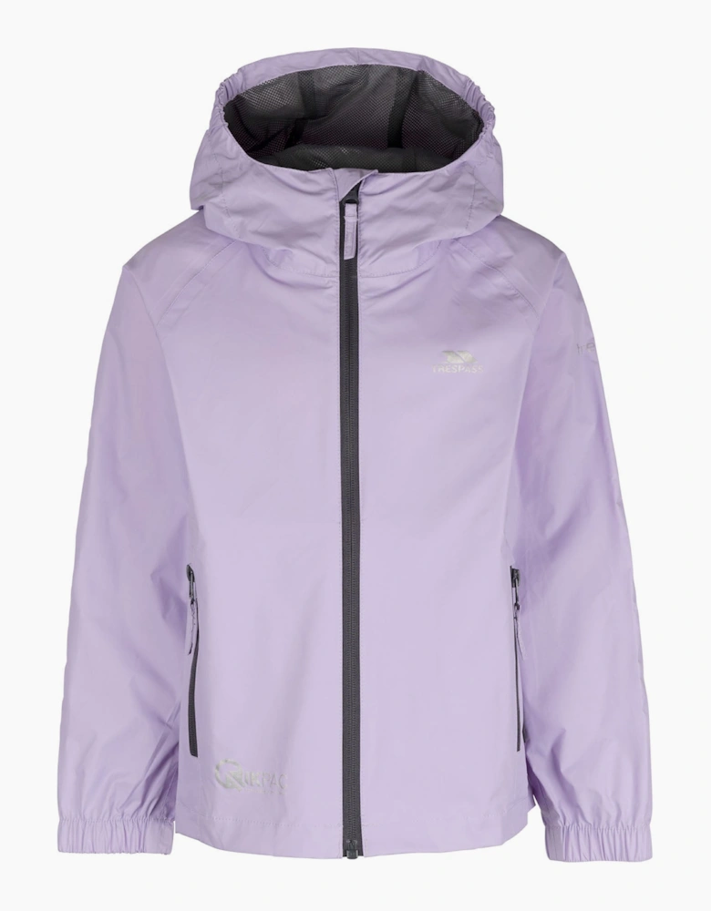 Trespass Kids Qikpac Waterproof Packaway Jacket