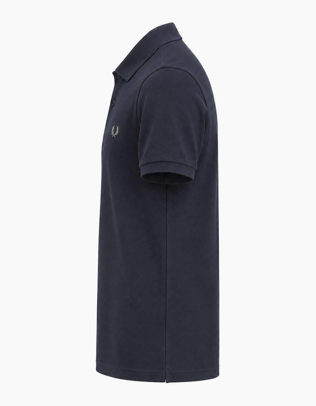 Fred Perry Plain Polo Shirt Dark Airforce/Seagrass
