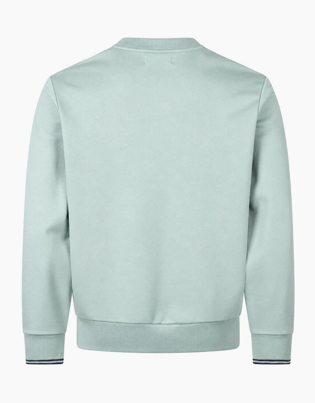 Fred Perry Crew Neck Sweatshirt Silver Blue/Dark Airforce
