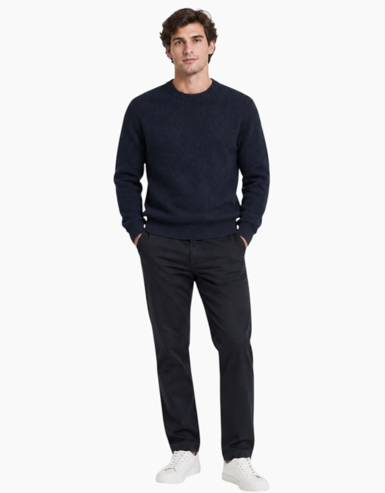 M&S Mens Supersoft Jumper with Wool Regular Fit Long Sleeve Sweatshirt