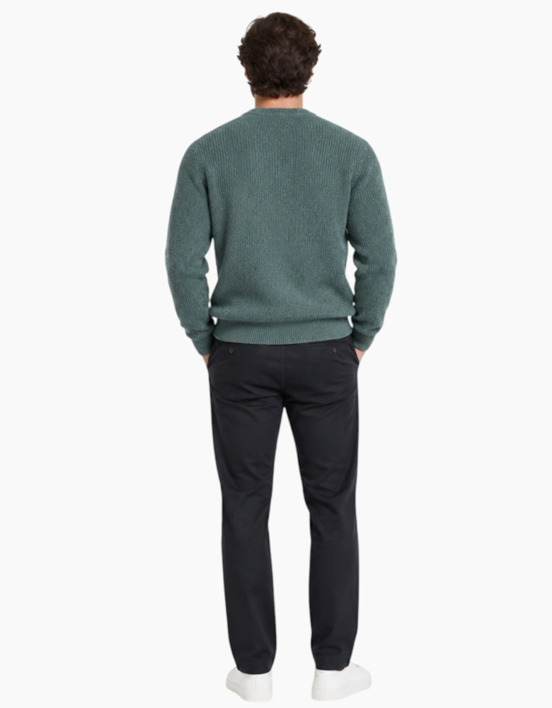 M&S Mens Supersoft Jumper with Wool Regular Fit Long Sleeve Sweatshirt