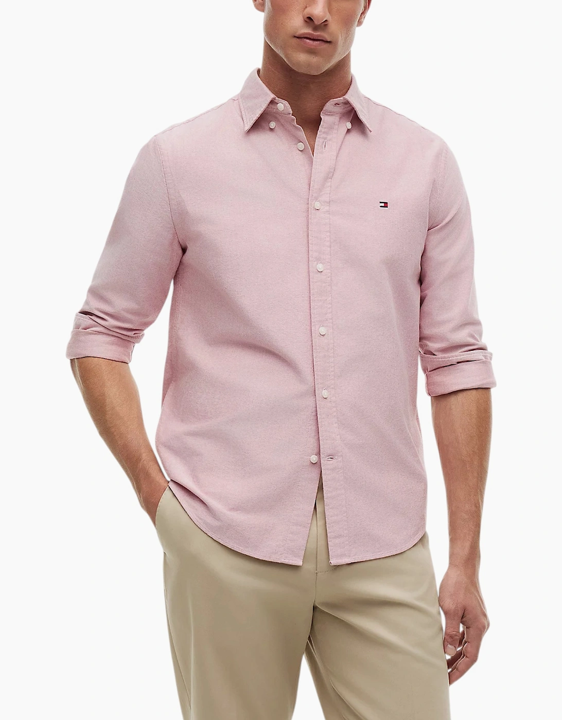 TOMMY HILFIGER Mens Shirts Cotton Formal Top