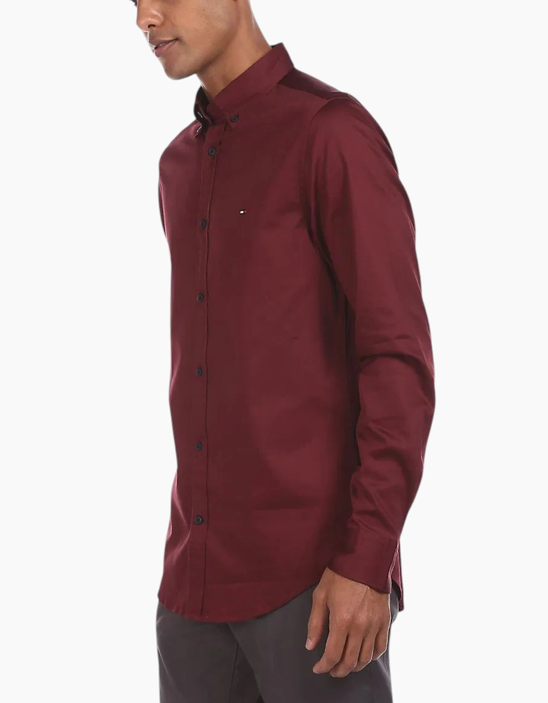 TOMMY HILFIGER Mens Shirts Cotton Formal Top