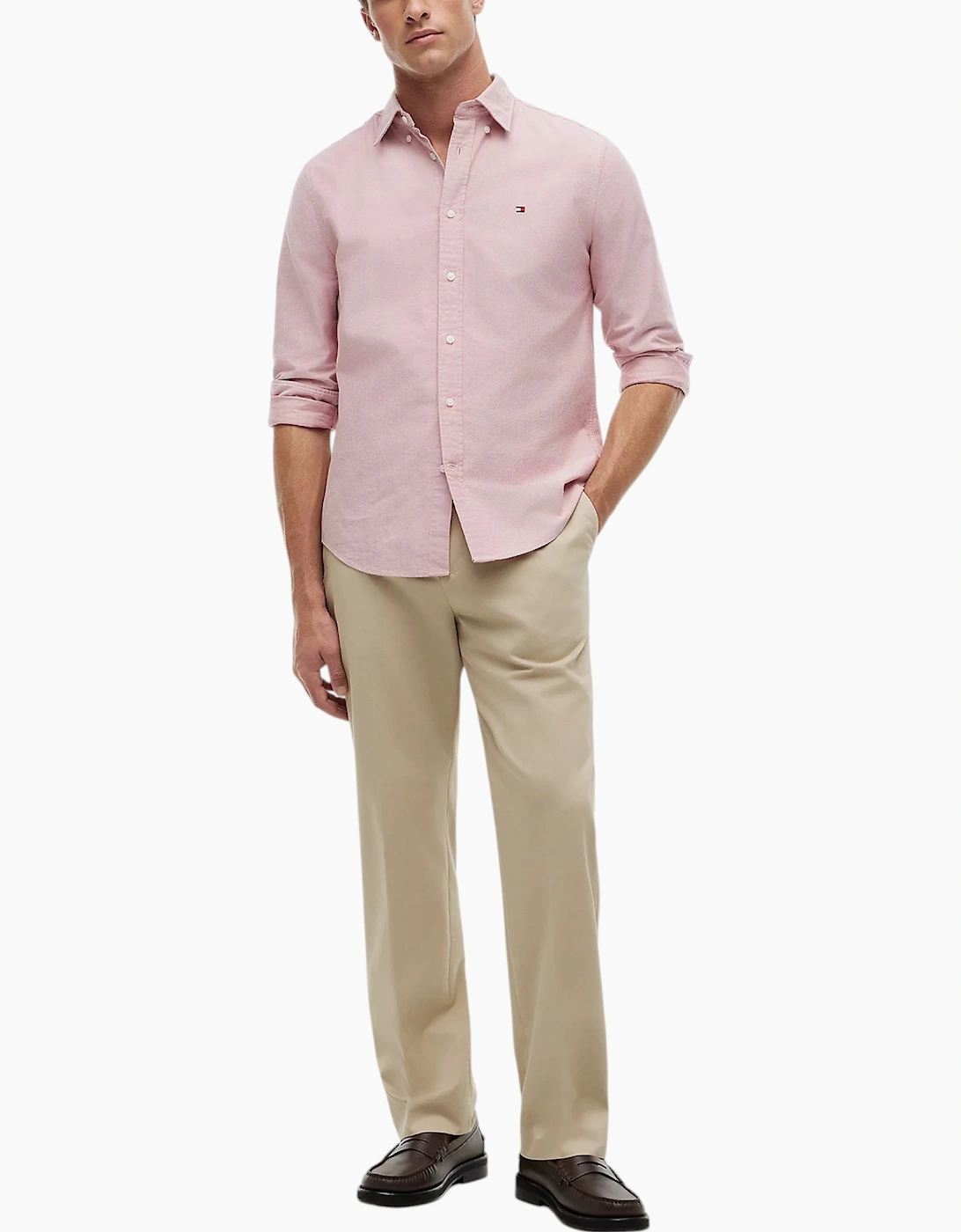 TOMMY HILFIGER Mens Shirts Cotton Formal Top