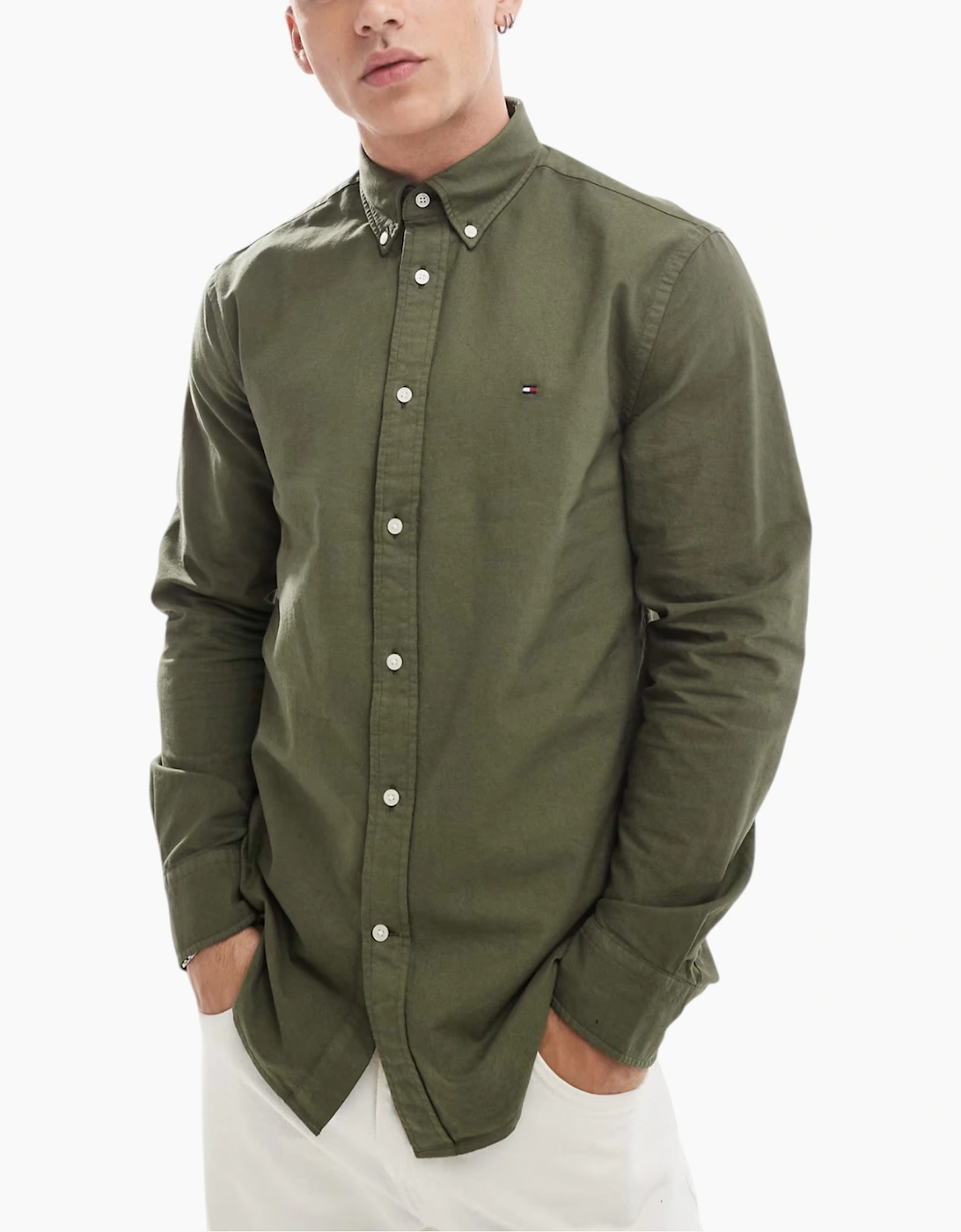 TOMMY HILFIGER Mens Shirts Cotton Formal Top