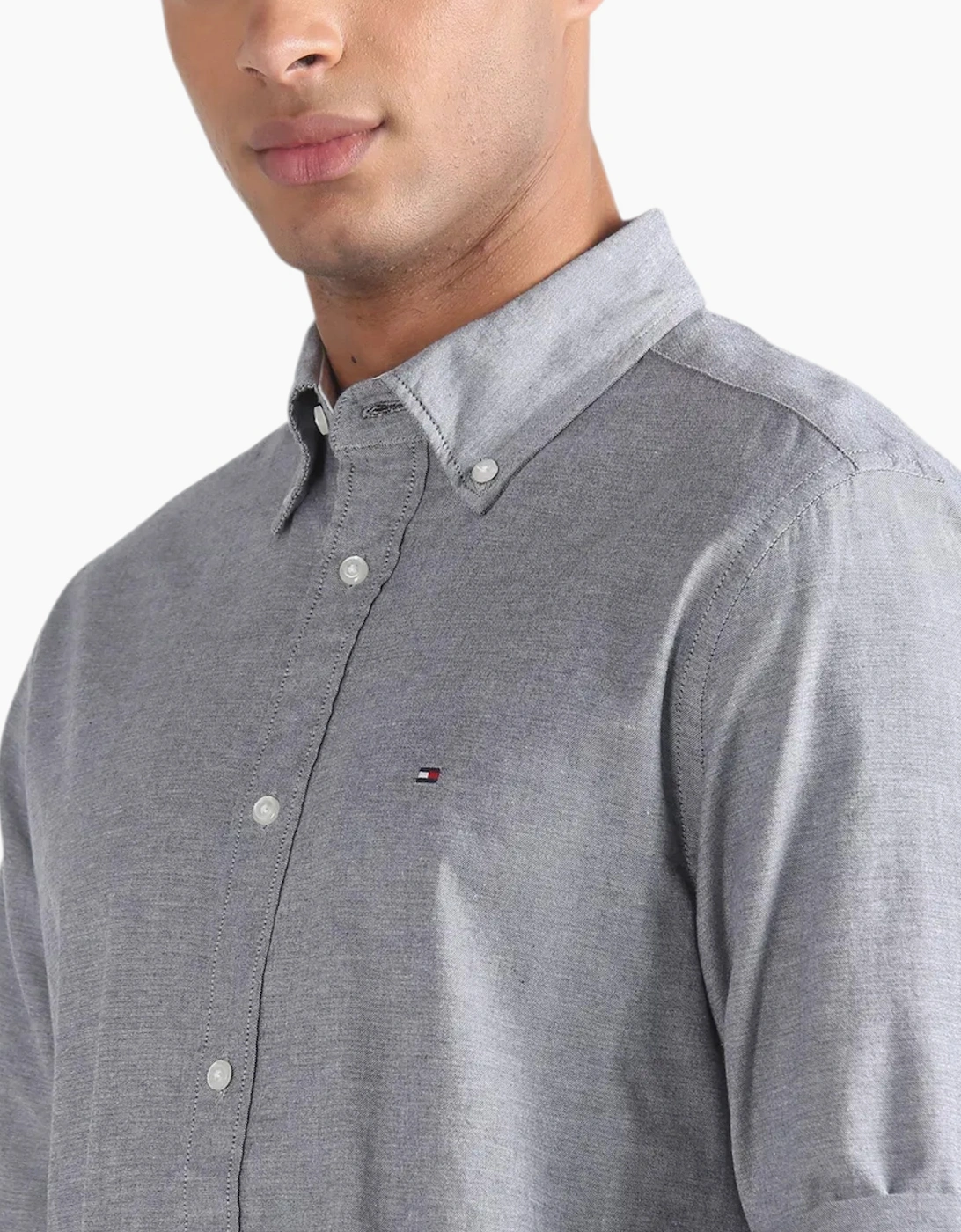 TOMMY HILFIGER Mens Shirts Cotton Formal Top