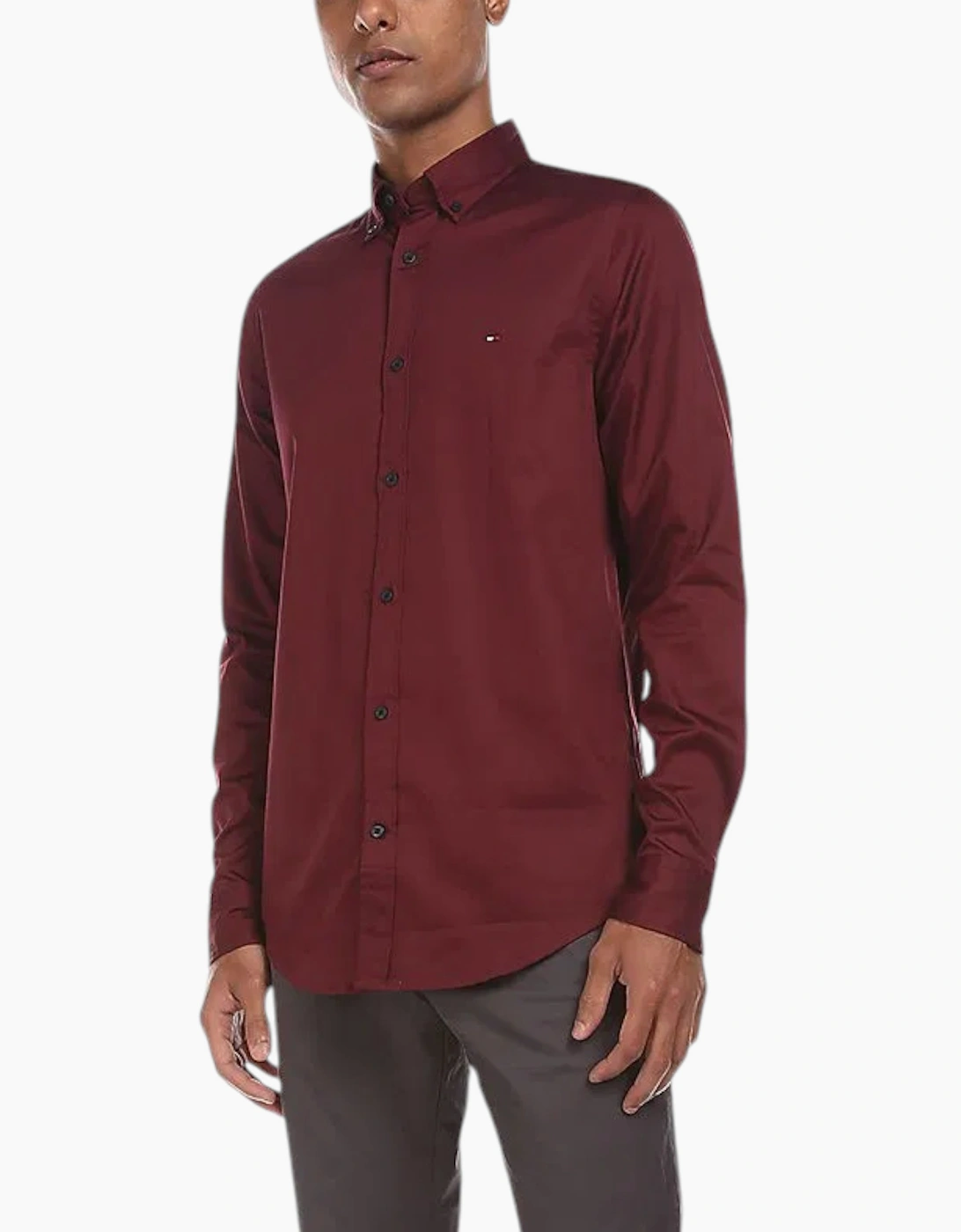 TOMMY HILFIGER Mens Shirts Cotton Formal Top