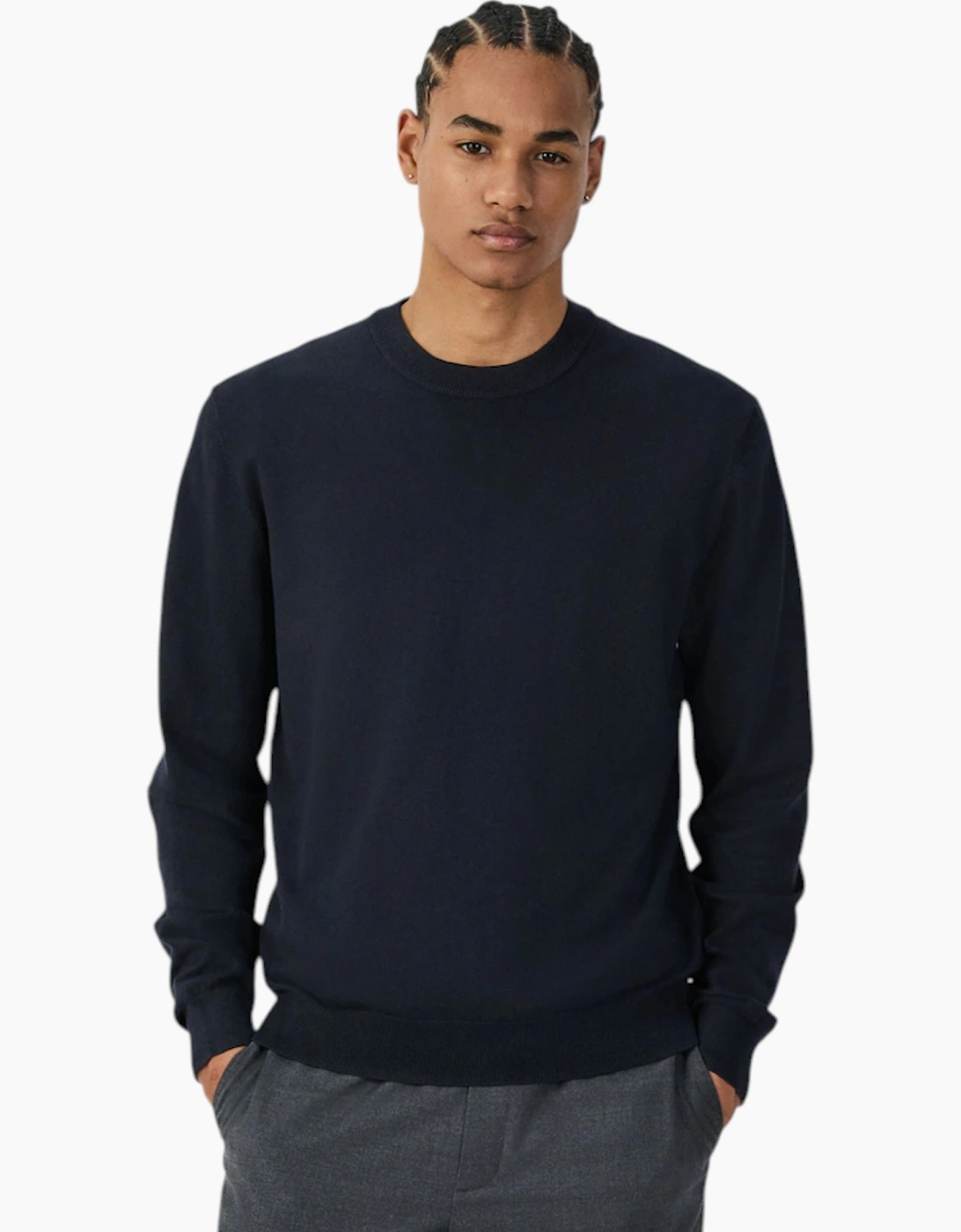 Next Mens Supersoft Jumper Crew Neck Sweatshirt