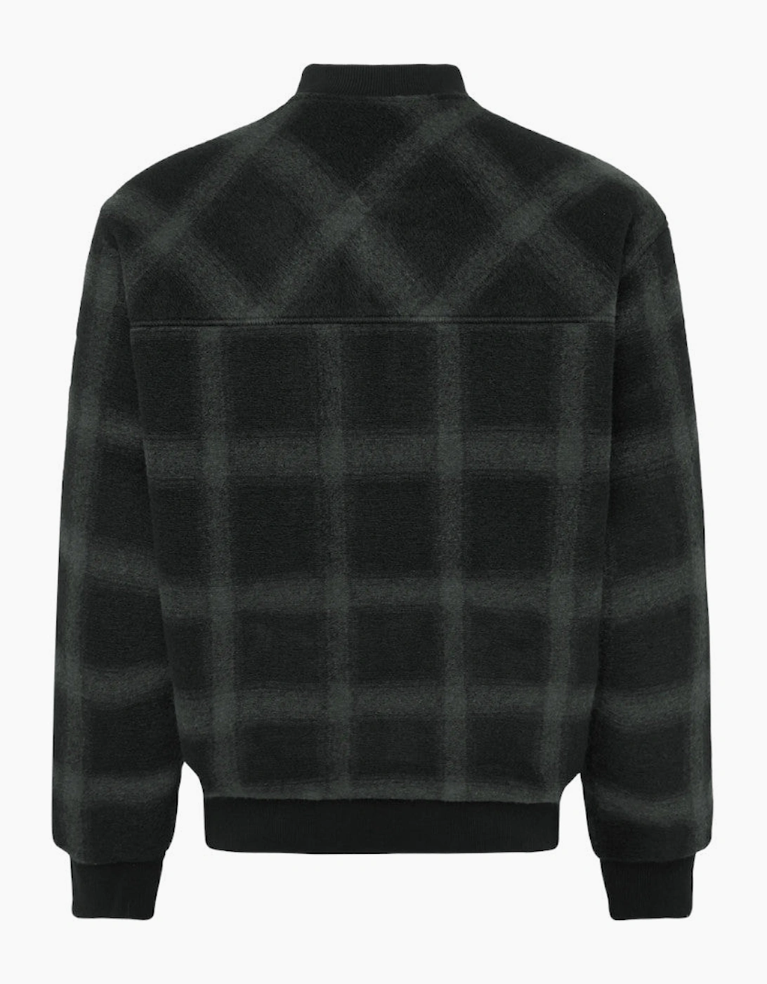 BOSS Orange Ze CheckBomber Jacket 001 Black