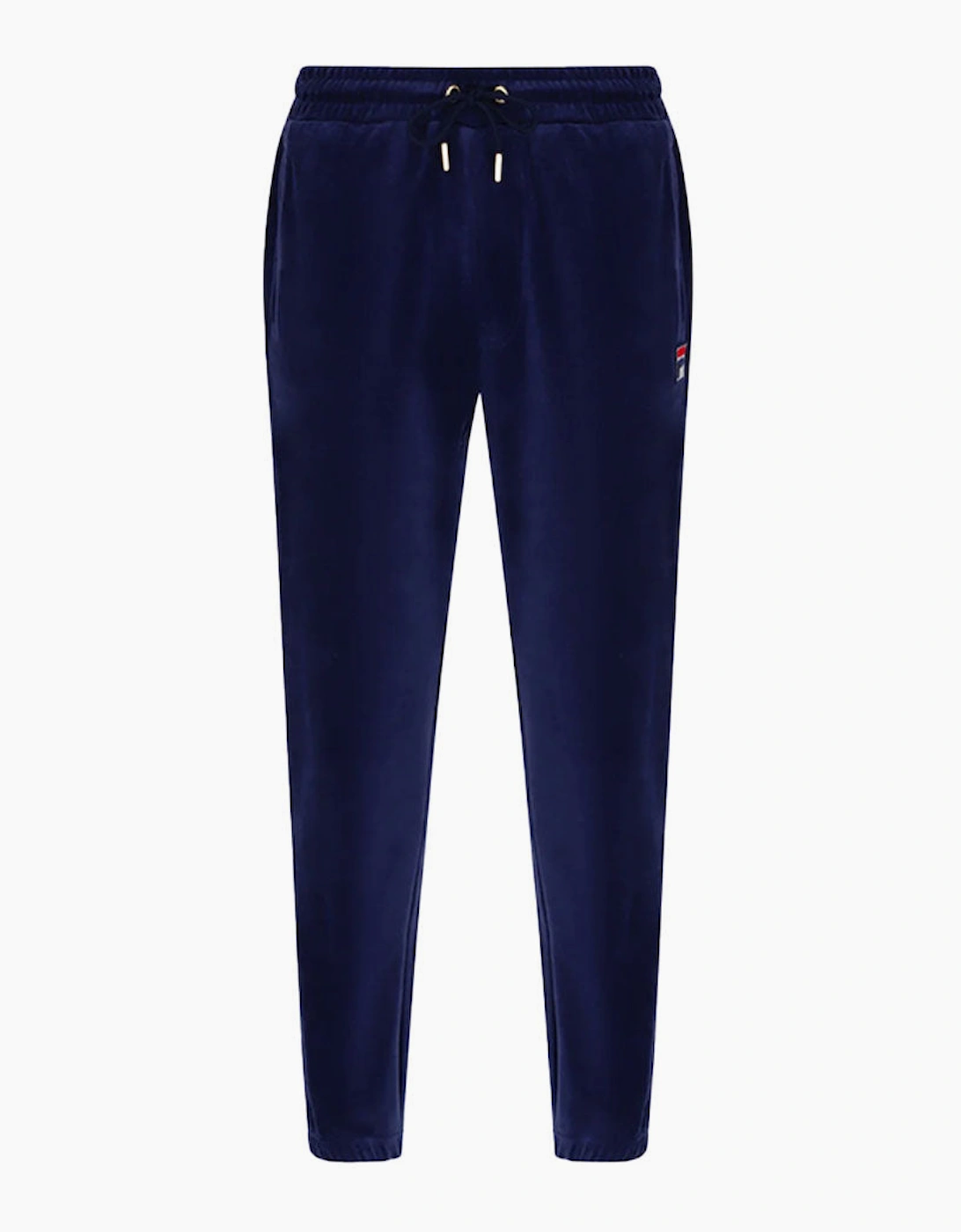 Fila Vintage Velour Eddie 2 Track Pant Joggers - Fila Navy