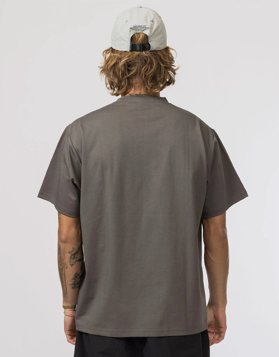 Snow Peak Reflective Typography T-Shirt