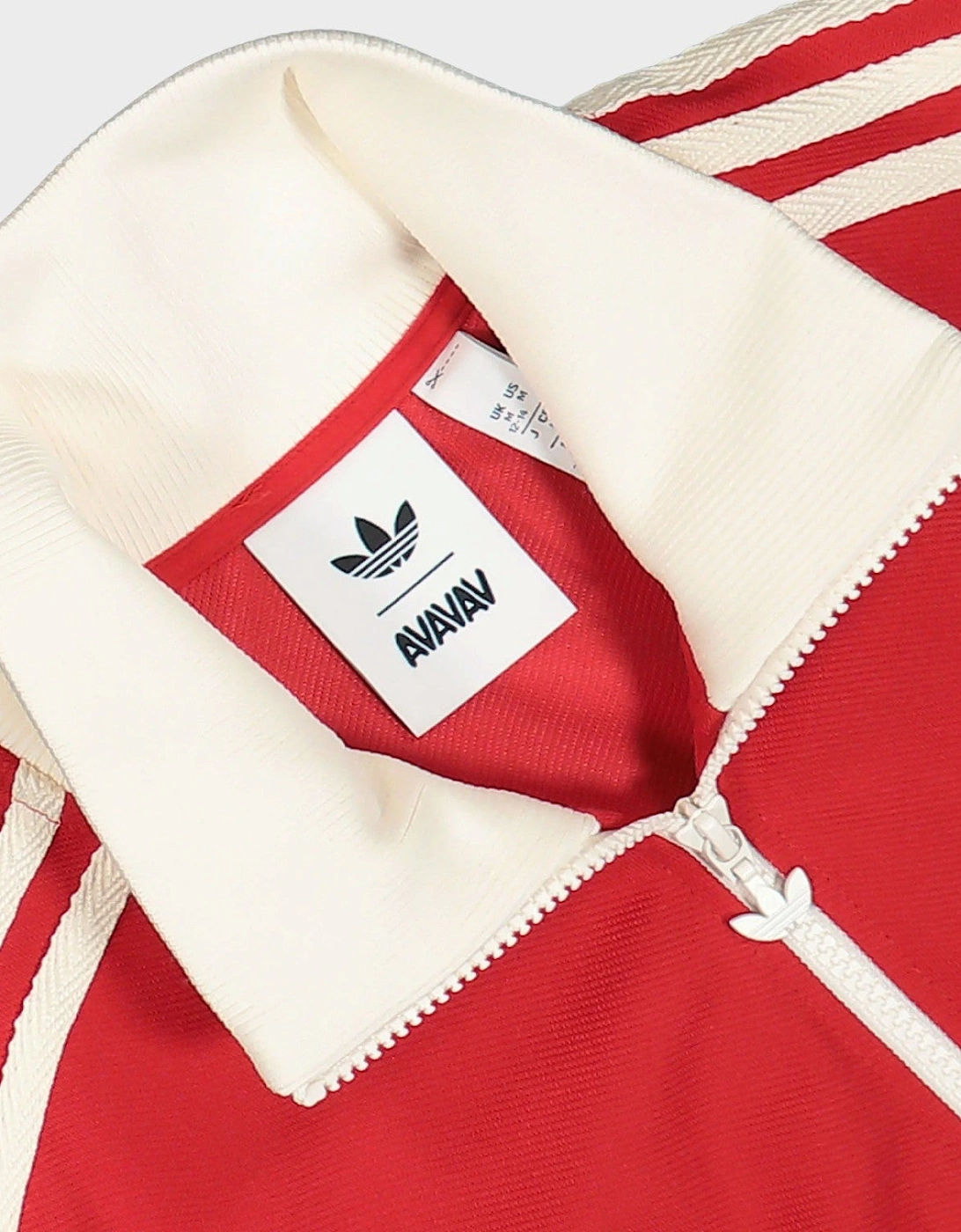 adidas x Avavav Cropped Track Top Better Scarlet Red
