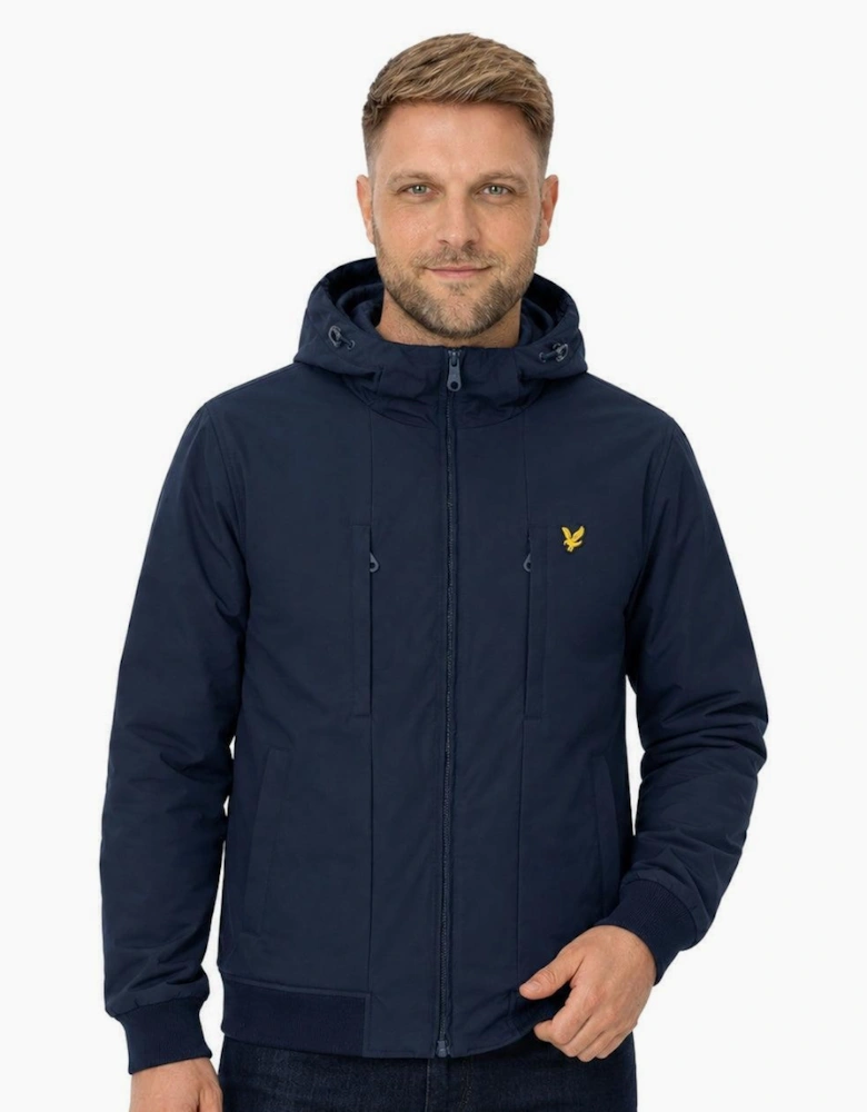 Lyle & Scott Wadded Softshell Jacket Dark Navy