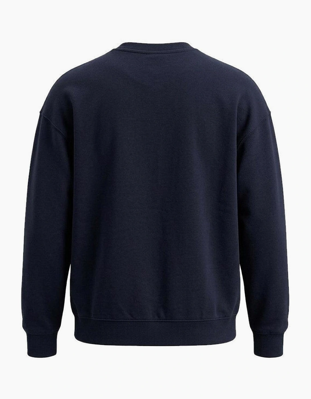 Lyle & Scott Heavyweight Crew Neck Sweatshirt Dark Navy