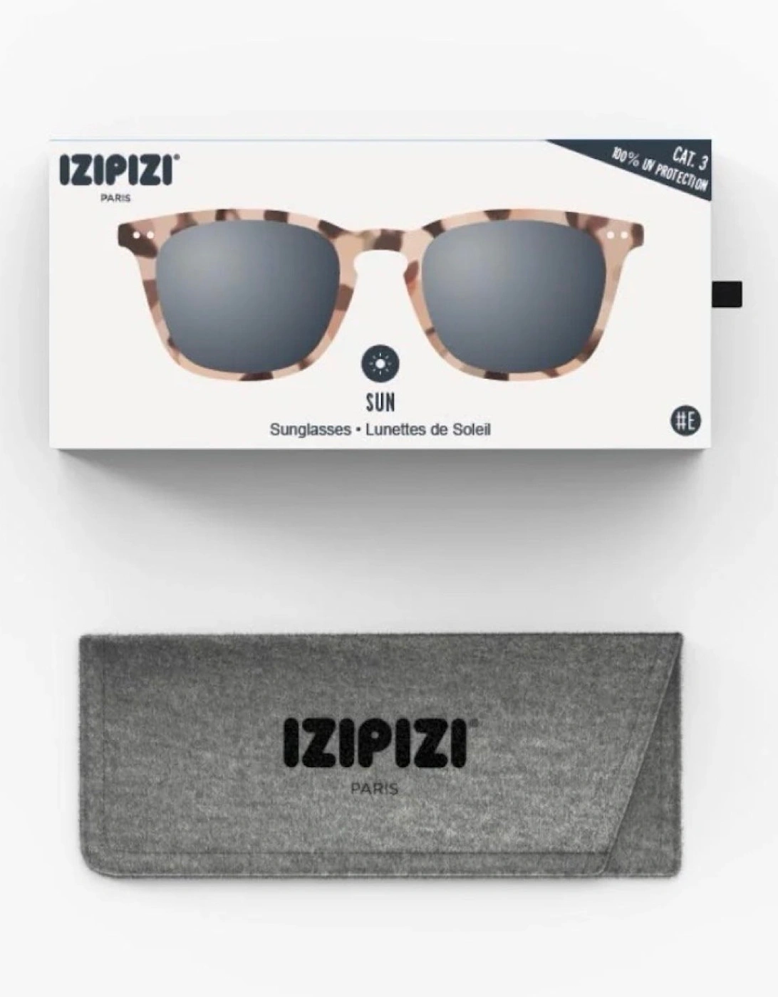 Sun #E Light Tortoise - IZIPIZI sunglasses