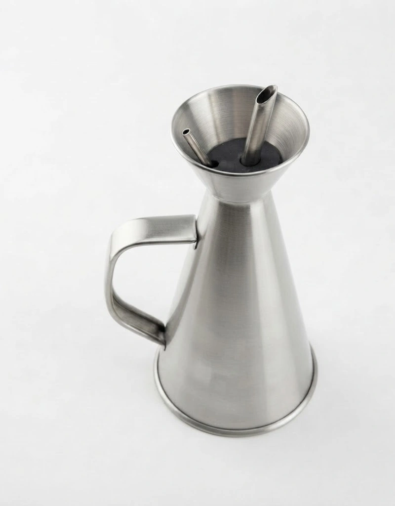Stainless Steel Oil And Vinegar Jug