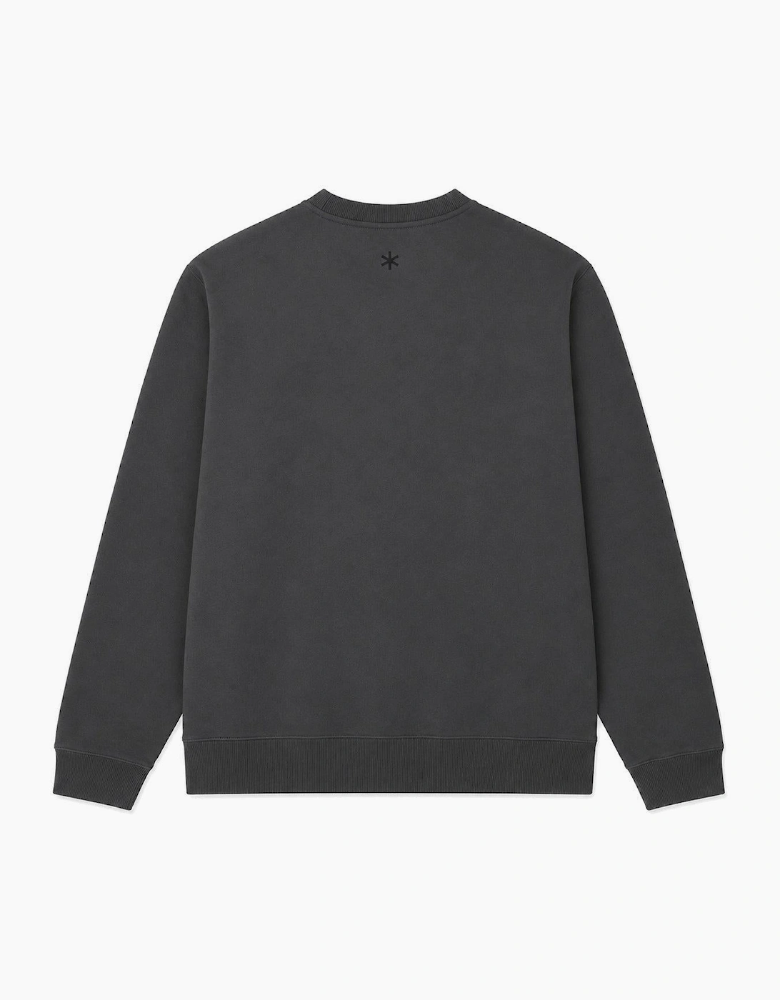 Snow Peak Square Logo Sweatshirt Charcoal