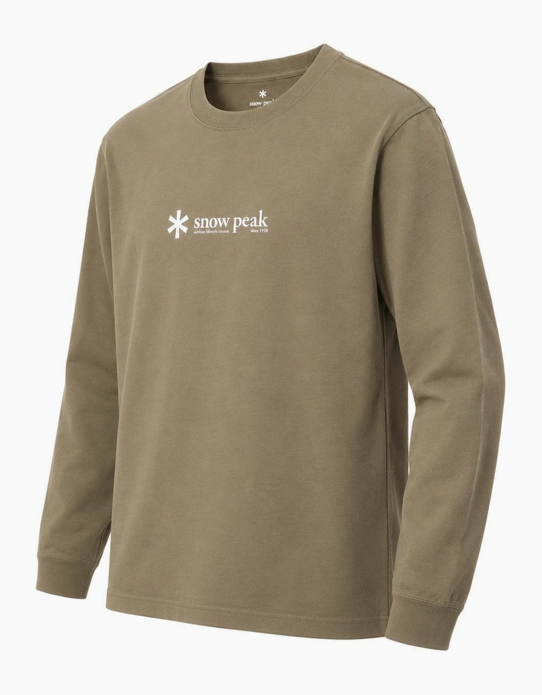 Snow Peak Soft Cotton Logo Long Sleeve T-Shirt Pro